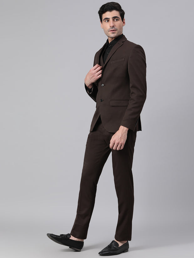 Men Business Formal Suit Pants Set Slim Fit Wedding Lapel Blazer Coat  Trousers Outfits  Fruugo IN