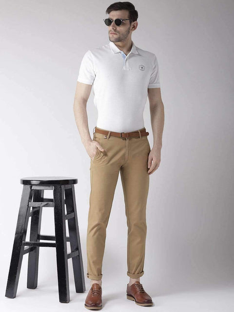 polo t shirts with trousers