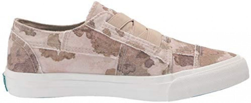 Natural Washed Camo Sneaker w/ Elastic Tie