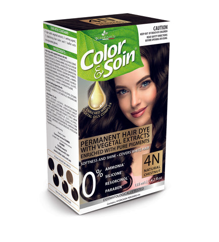Color & Soin Permanent Hair Dye with Plant based extracts