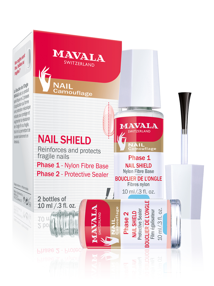 NAIL SHIELD 2x10ml Mavala Switzerland