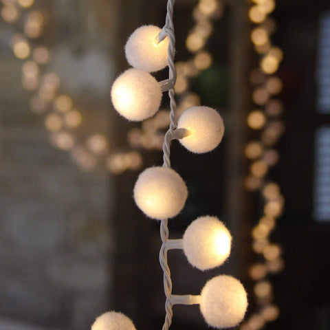 Pom Pom Lights close up