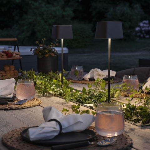 Cordless Outdoor Patio Table Lamps