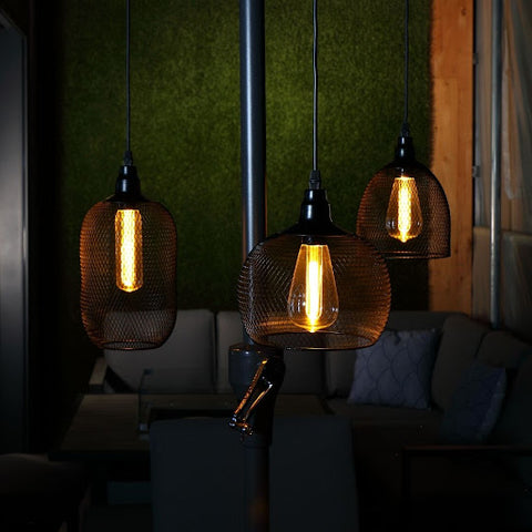 outdoor hanging pendant bulb lights