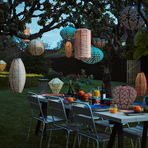 Outdoor Patio Table Lanterns & Lighting