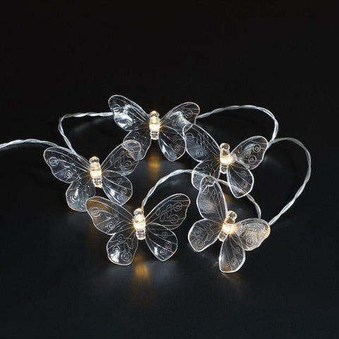 Solar Butterfly Fairy Lights