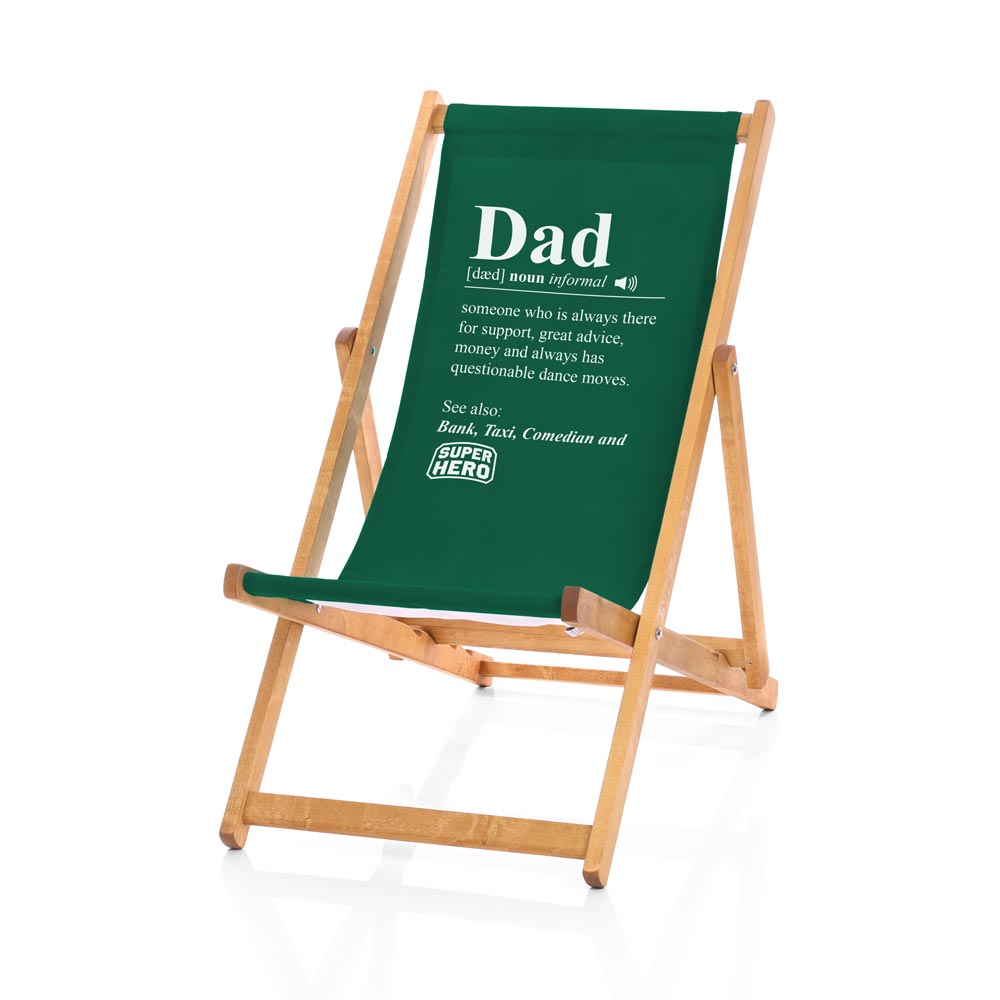 dad deck chair