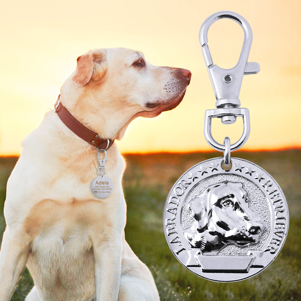 photo dog id tags