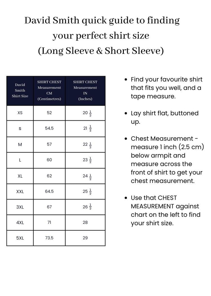 david-smith-australia-quick-shirt-size-guide