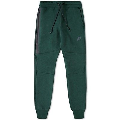 green nike tech pants