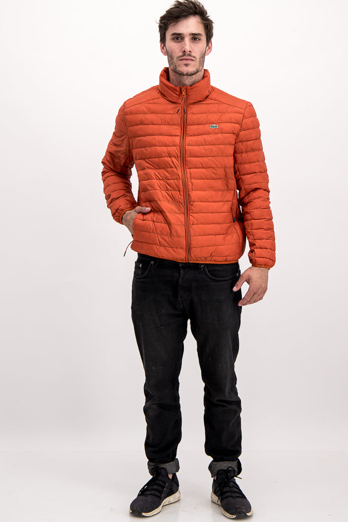 lacoste men's down puffer jacket