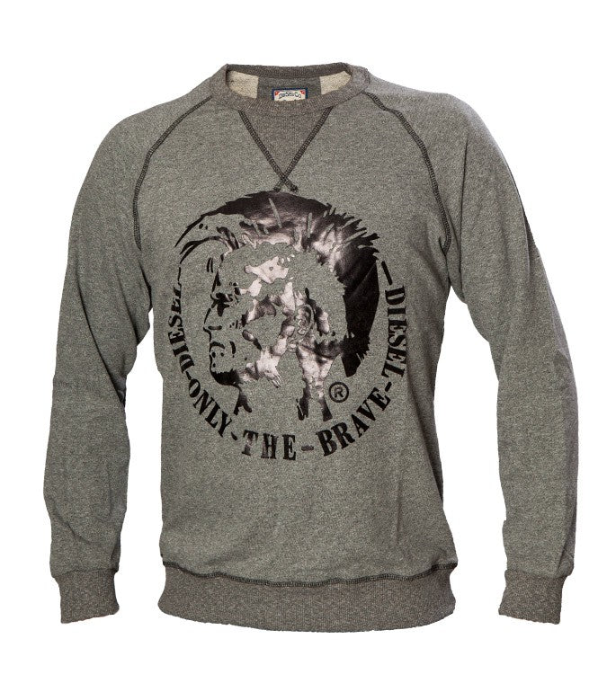 diesel only the brave sweatshirt