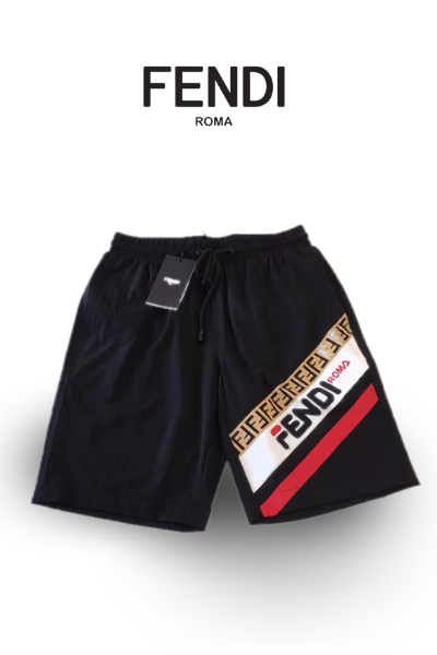 fendi fila swim shorts