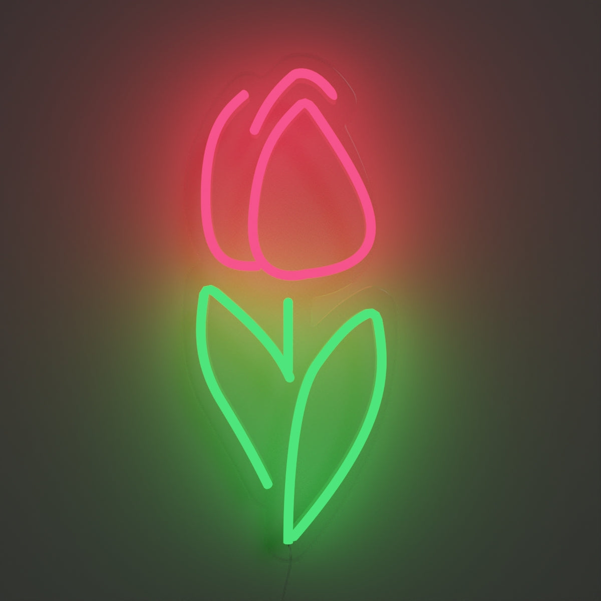 neon flowers