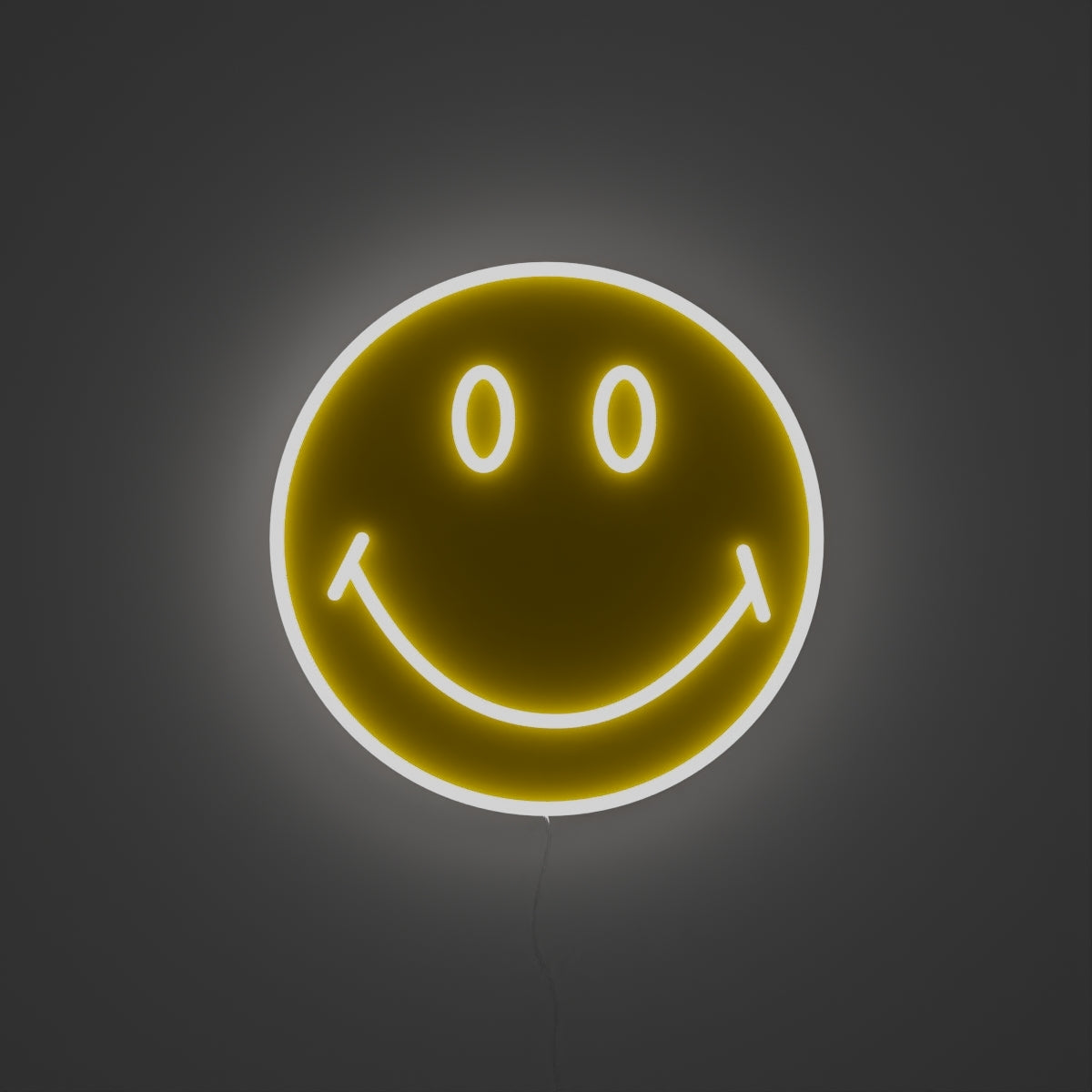 Glossy Yellow Smiley Face Tumbler - Fame Accessories