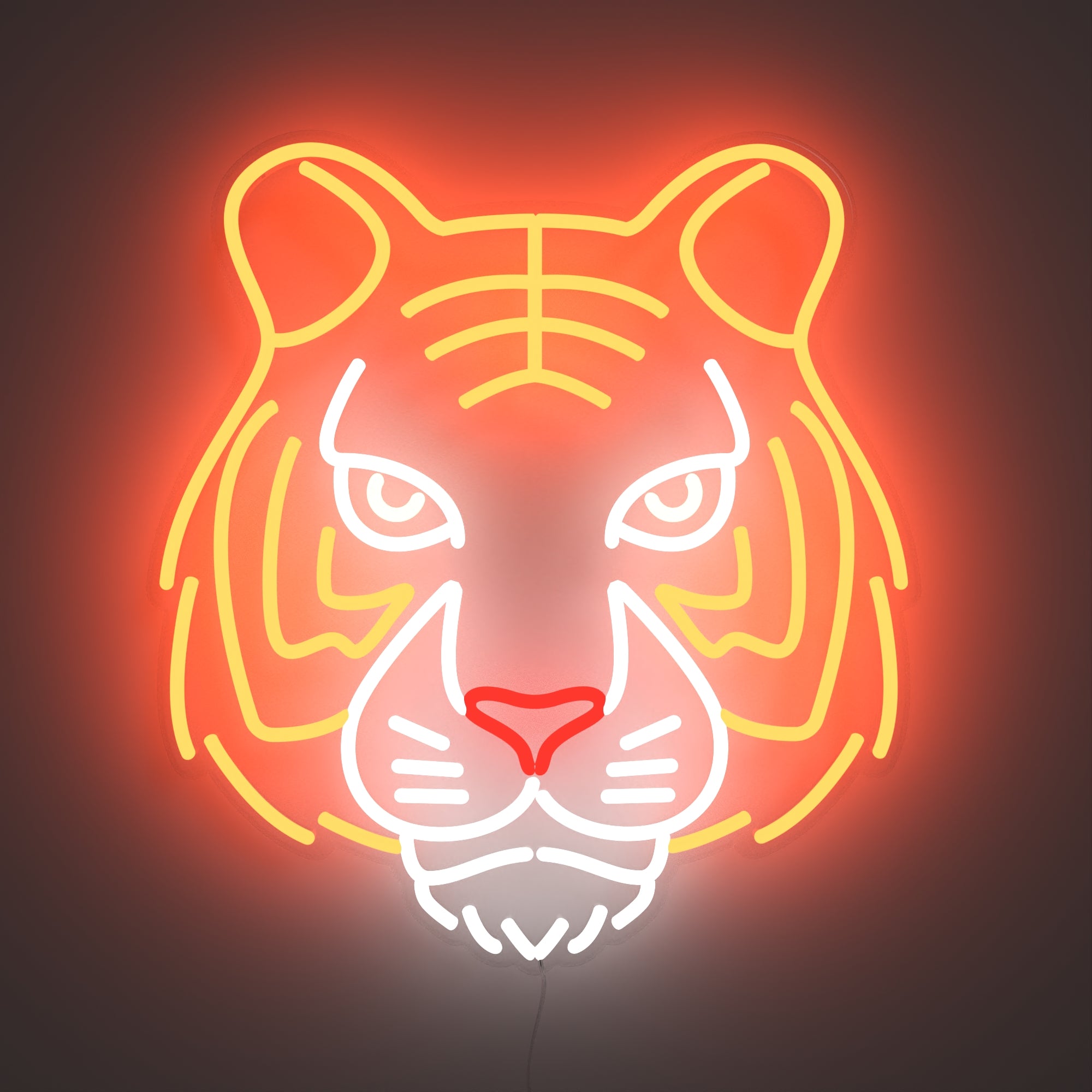 tiger neon light