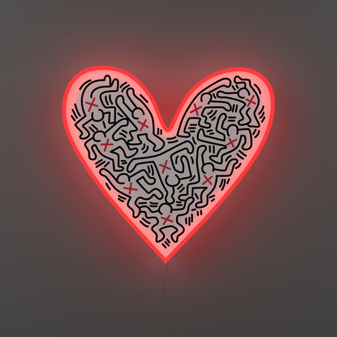Big Big Heart - Led Neon Sign