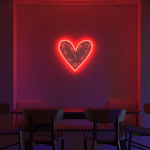 Big Big Heart - Led Neon Sign