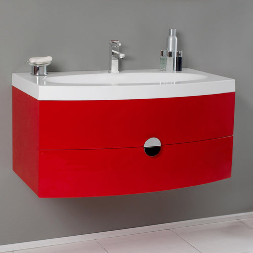 Red Bathroom Vanity Bathroom Vanity Warehouse