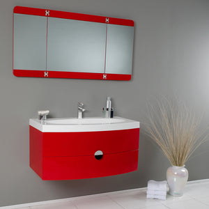 Featured image of post Red Bathroom Vanity With Sink / Bathroom red round glass basin vanity sink faucet + waterfall mixer tap set.