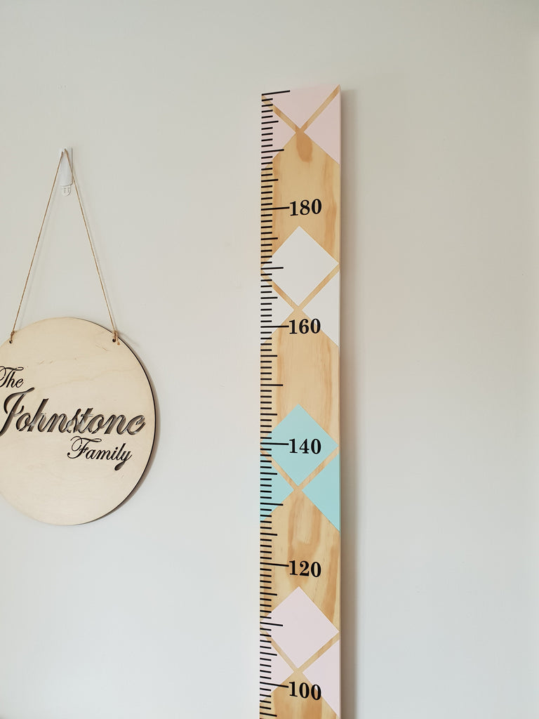 Personalised Ruler Height Chart