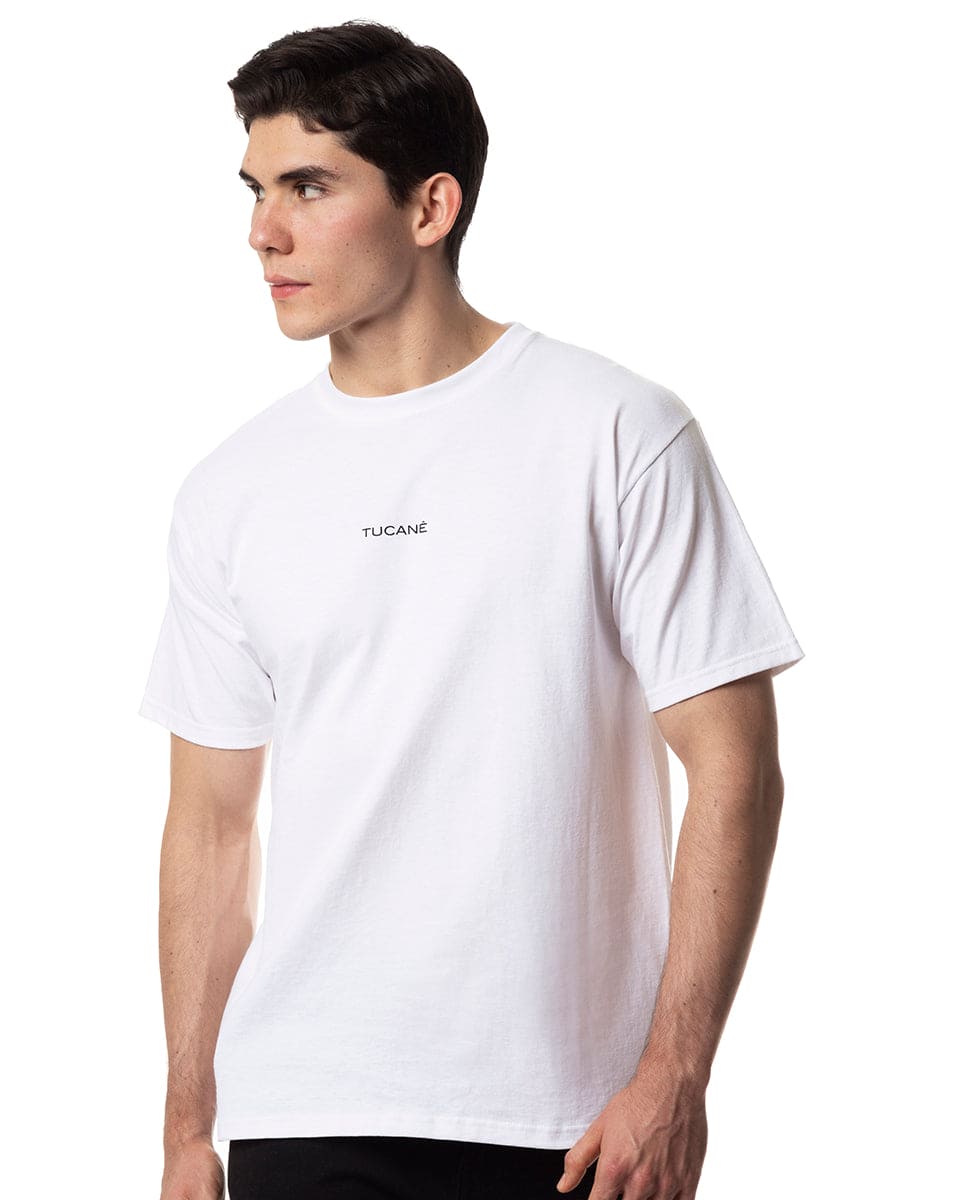 Playera Hombre Air Over Blanco