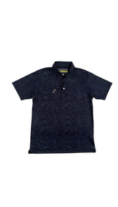 PLAYERA TROPICAL POLO CABALLERO MARINO