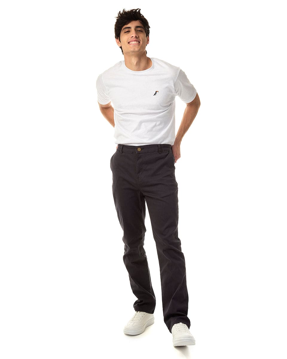 Pantalón Hombre RELAX FIT PANTS Oxford