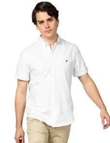 Camisa Hombre Manga Corta ALWAYS SUNDAY Blanco