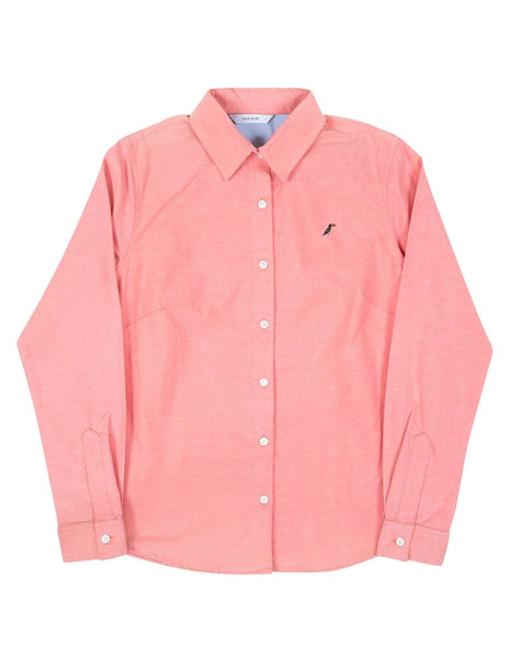 Camisa Mujer Manga Larga OXFORD ORIGINAL Coral