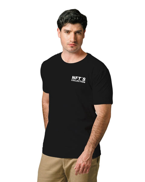 Playera Cuello Redondo AIR GRAPHIC NFTS Negro