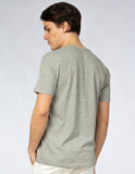 Playera Hombre Cuello en V AIR V NECK Gris