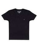 Playera Hombre Cuello en V AIR V NECK Negro