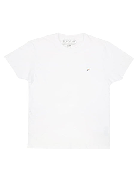 Playera Hombre Cuello redondo AIR Blanco