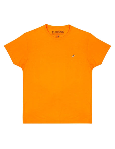 Playera Hombre Cuello redondo AIR Naranja