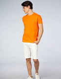 Playera Hombre Cuello redondo AIR Naranja