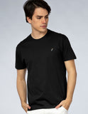 Playera Hombre Cuello redondo AIR Negro