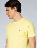 Playera Hombre Cuello redondo AIR Paja