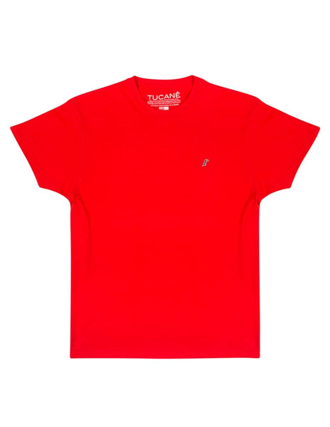 Playera Hombre Cuello redondo AIR Rojo