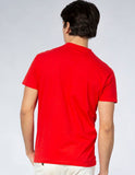 Playera Hombre Cuello redondo AIR Rojo