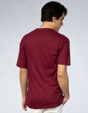 Playera Hombre Cuello redondo AIR Tinto