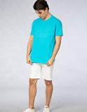 Playera Hombre Cuello redondo AIR Turquesa