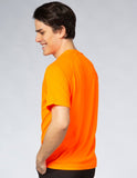 Playera Hombre Cuello redondo SPORT AIR Naranja Fluor