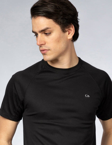 Playera Hombre Cuello redondo SPORT AIR Negro