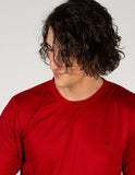 Playera Hombre Manga Larga AIR SPORT LONG Rojo