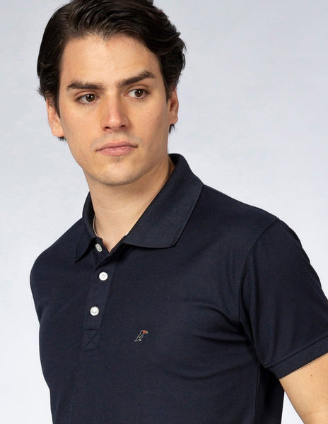 Playera Hombre SPORT POLO Marino