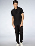 Playera Hombre SPORT POLO Negro