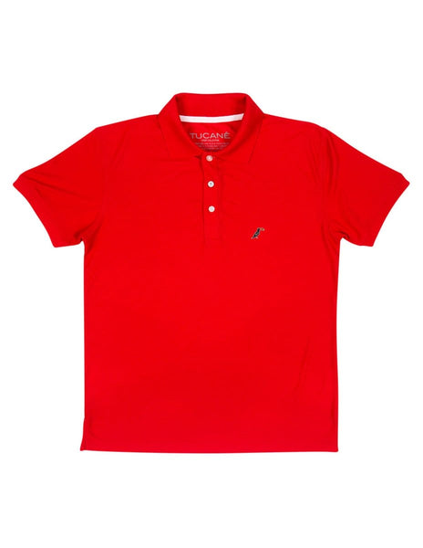 Playera Hombre SPORT POLO Rojo