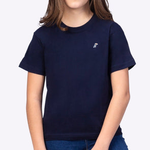 Playera Infantil Cuello Redondo AIR KID Marino