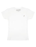 Playera Mujer Cuello Redondo AIR Blanco